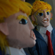 Donald Trump piñatas are displayed in the window at Pinata Art on Aug. 28, 2015, in San Francisco. (Justin Sullivan/Getty Images)